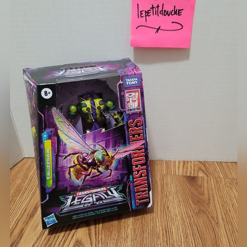 Hasbro Transformers Legacy Deluxe Class Buzzsaw Action Figure - F4781